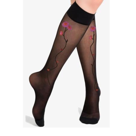 Mi bas Bouquet Fleuris Berthe aux grands Pieds