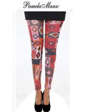 Pamela Mann legging imprimé Rhombus