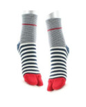 Chaussettes Japonaises Rayures Mariniere BErthe aux grands Pieds