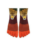 Chaussettes 5 doigts Jungle Leopard Berthe aux grands Pieds