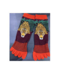 Chaussettes 5 doigts Jungle Leopard Berthe aux grands Pieds