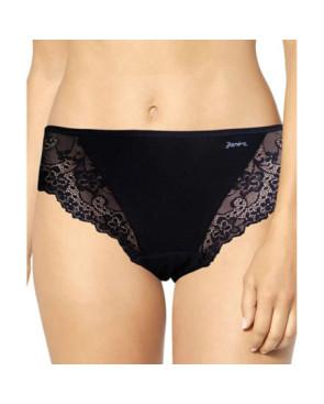 Lot De 2 slip coton et dentelle Janira gamme essentiel du quotidien