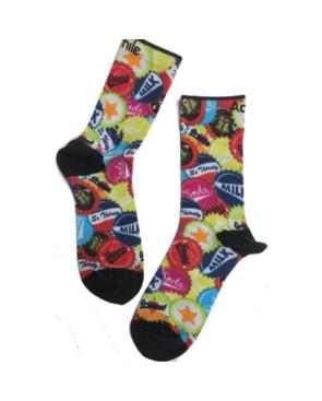 Chaussettes Achile  Capsules de sodas jus et lait
