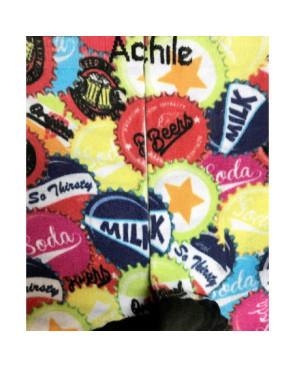  chaussettes Achile fantaisie imprimés