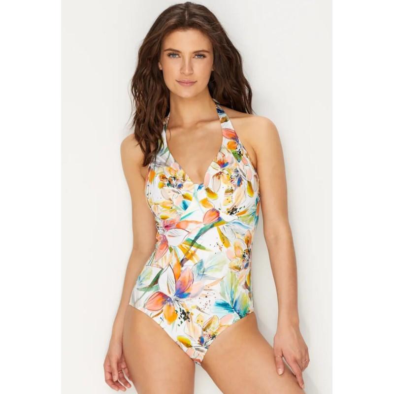 Maillot Empreinte Fleur de Lagune
