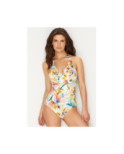 Maillot Empreinte Fleur de Lagune