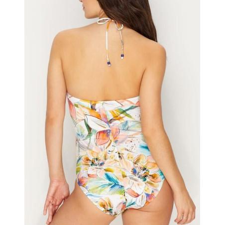 Maillot Empreinte Fleur de Lagune