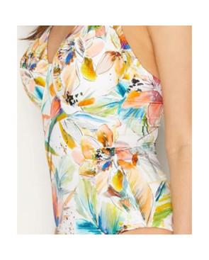  Maillot Empreinte Fleur de Lagune 1861 imprimé fleuri
