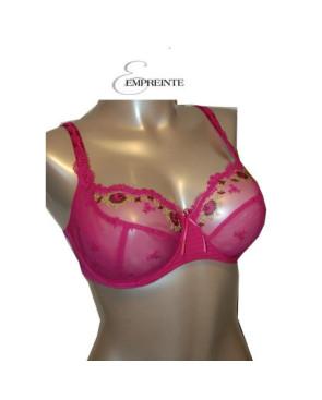  Empreinte Anastasia Soutien gorge décolleté fushia face