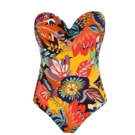 Maillot bustier balconnet Empreinte Sun