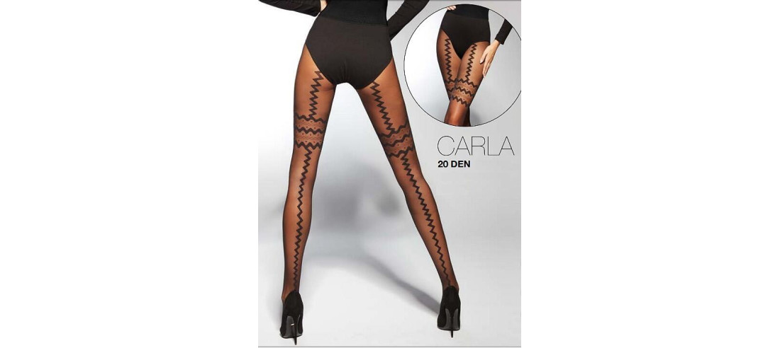 Collant Adrian Carla jarretière détail