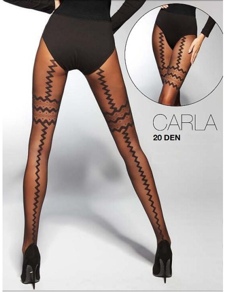 Collant Adrian Carla jarretière détail