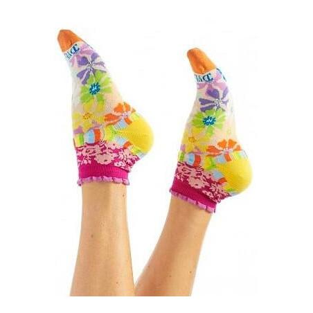 Socquettes Dub et Drino patchwork fleurs Attractif
