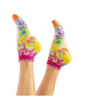Socquettes Dub et Drino patchwork fleurs Attractif