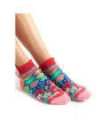 Socquette Dub et Drino Coton Fleurs Aveola
