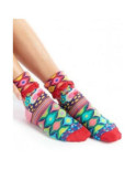 Chaussettes Revers délire Patchwork Dub et Drino Aveola