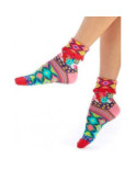 Chaussettes Revers délire Patchwork Dub et Drino Aveola