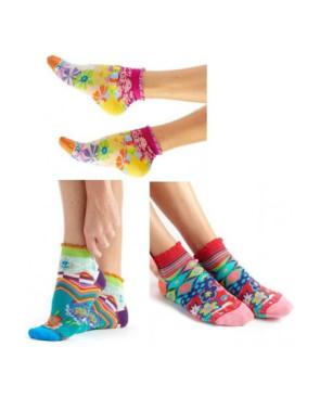 ASSORTIMENT-socquette-dub-et-drino-coton-drin605-attractif-patchwork-fleuri