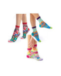 Coffret de Chaussettes Dub et drino PAtchwork fleuris