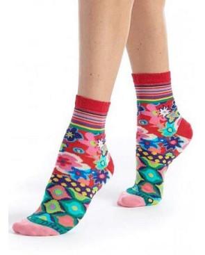 Coffret de Chaussettes Dub et drino PAtchwork fleuris
