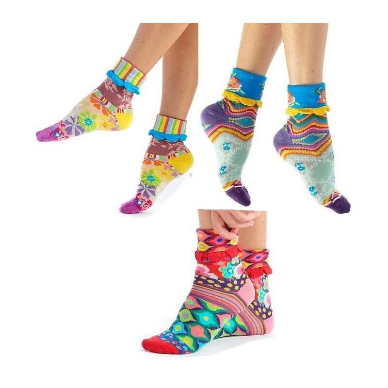 Assortiment Chaussettes Revers Dub et Drino Fleurs