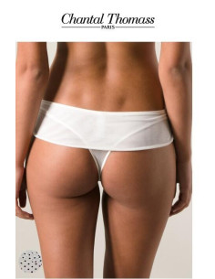 String Chantal Thomass Encense Moi Pois plumetis 2