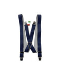 Bretelles 4 pinces Homme Marine Chic
