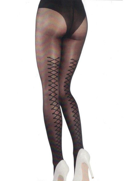 collant Emilio Cavallini baguette couture