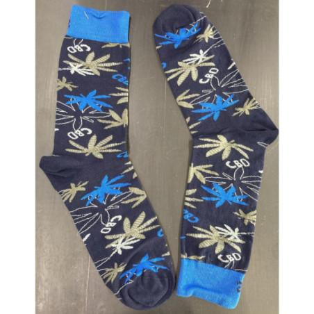 Chaussettes Achile CBD Bleu