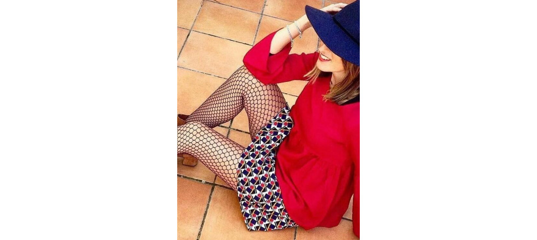 Collant Emilio Cavallini Filet de pêche