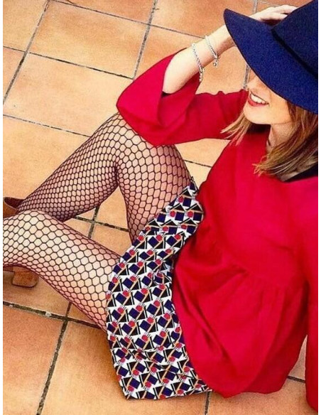 Collant Emilio Cavallini Filet de pêche