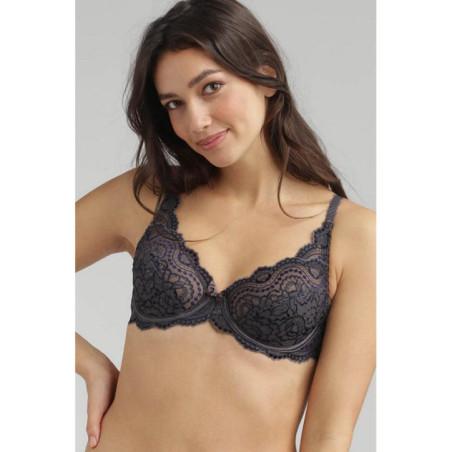 Soutien-gorge-playtex-dentelle-élégance-gris