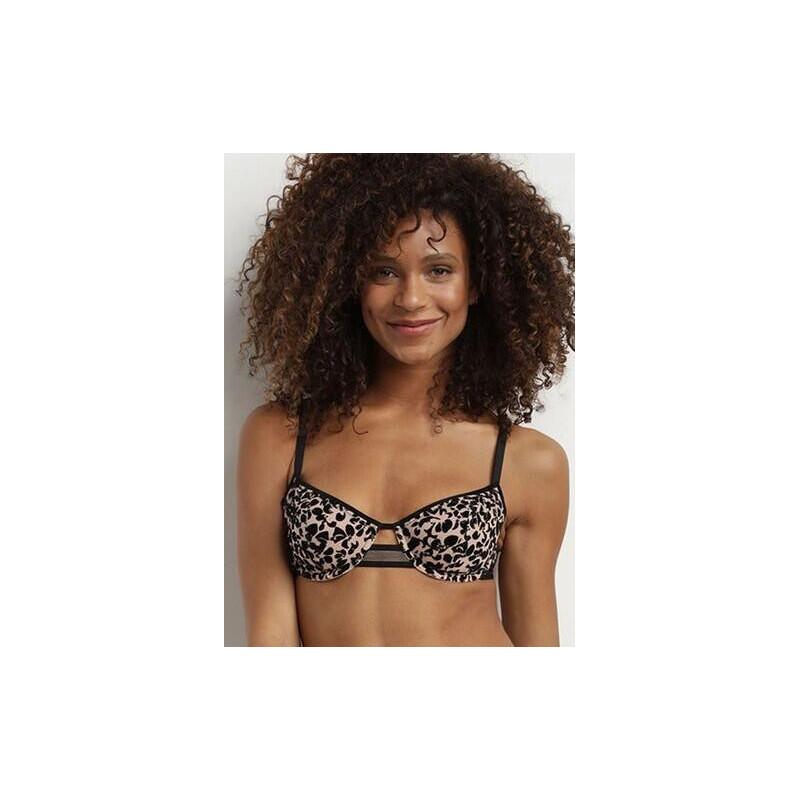 Soutien gorge décolleté Dim Léopard Tatoo