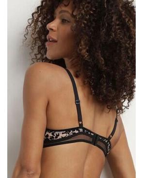 Soutien gorge décolleté Dim Léopard Tatoo