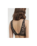 Brassiére Dim Léopard Tatoo Fleuri