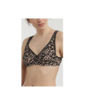 Soutien gorge Dim Generous Fleurs Léopard Tatoo