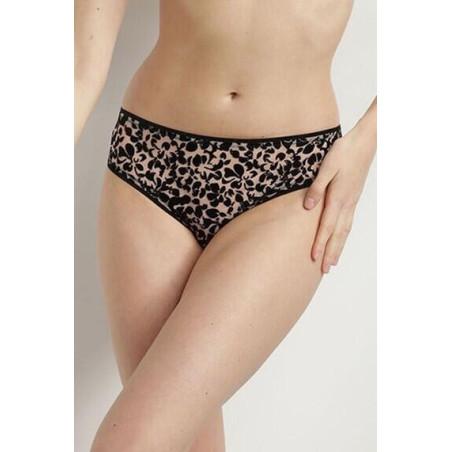 Dim-slips-generous-fleur-flocké-tatoo-léopard