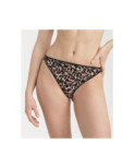 Slip Bikini Dim Generous Lépoard Tatoo Fleuri