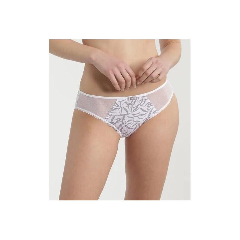 Slip  Dim Generous Coton bio Feuillu