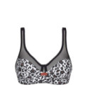 Soutien Gorge Dim Generous Imprimé Fleurs noires