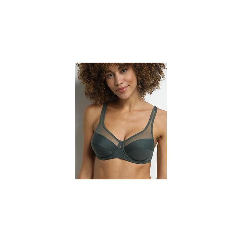 Soutien gorge Dim Generous Kaki