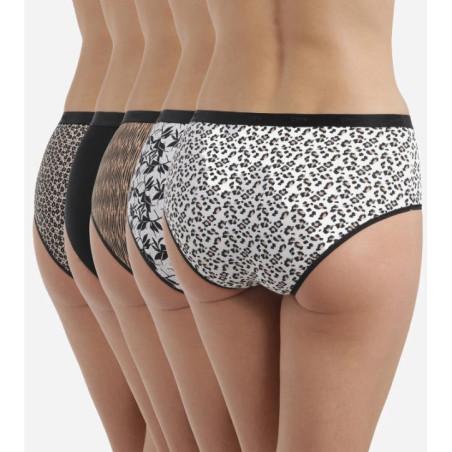 Dim Lot de 5 Shortys Pockets Savane