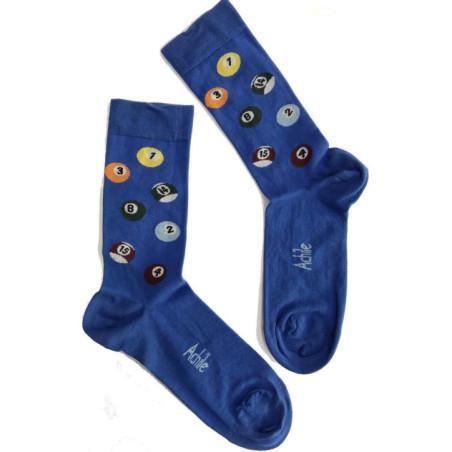 Lot de 2 paires Chaussettes Achile Billards