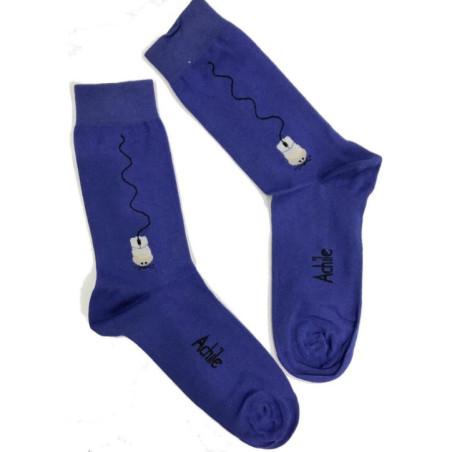Chaussettes Achile coton souris avec fil