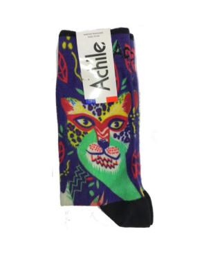 chaussettes-achile-coton-lycra-tigre-complétement-délire