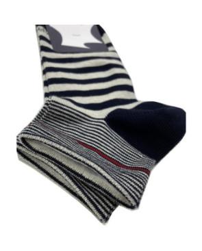 Socquettes fines Rayures de Marin Perrin