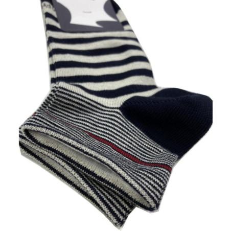 Socquettes fines Rayures de Marin Perrin