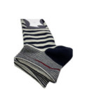 Socquettes fines Rayures de Marin Perrin