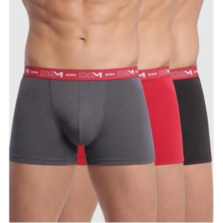 Lot de 3 boxers Coton Stretch Confort