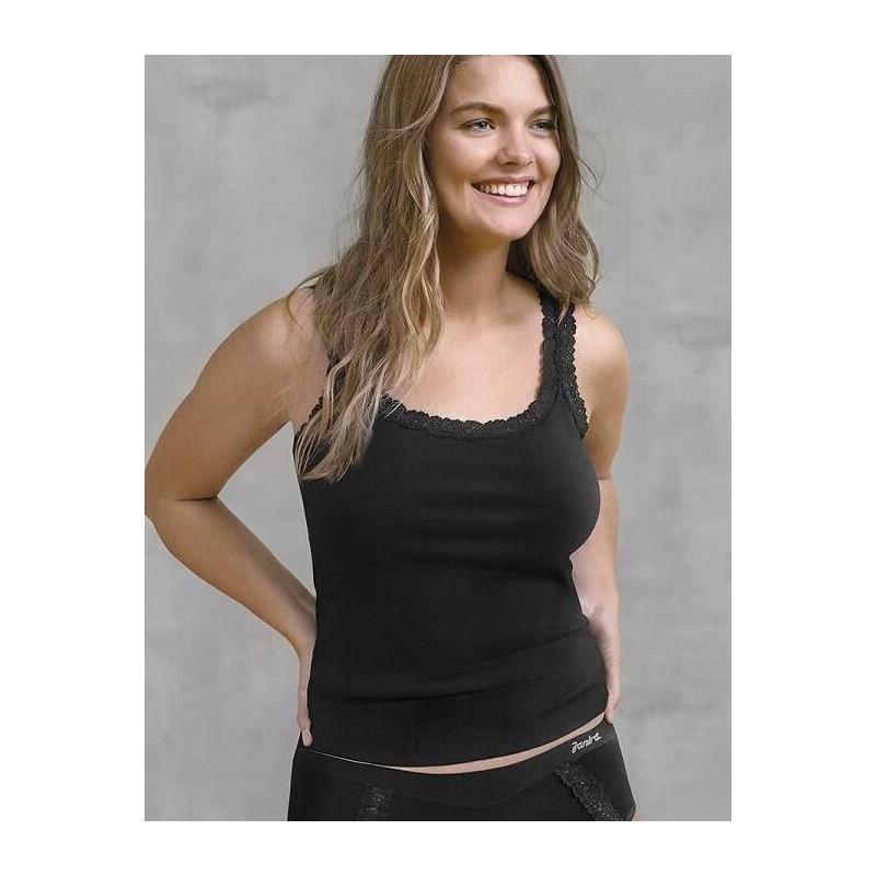 Debardeur Janira dentelle et coton